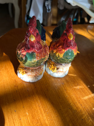 Rooster Salt and Pepper Shakers (set of 2)