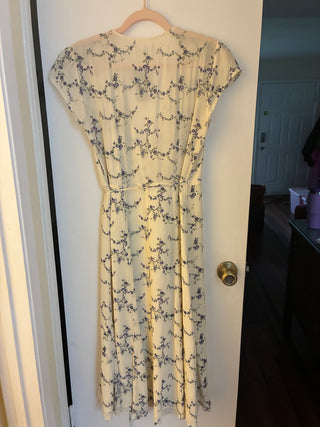 Reformation Floral Wrap Midi Dress – Size M, NWT