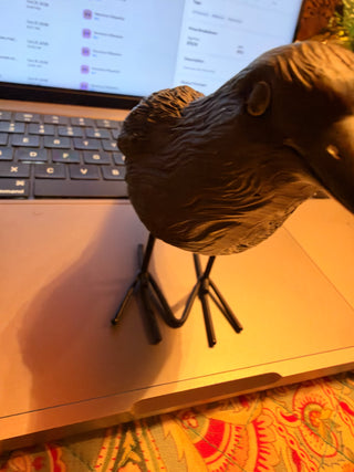 Halloween decorative bird