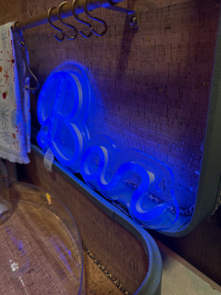 neon bar light w/ plug adapter