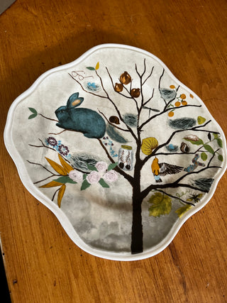 Anthropologie Rebecca Rebouche A Rabbit Named Renee Plate RSV