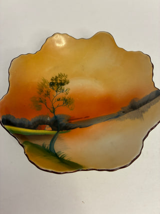 Noritake Nippon Hand-Painted Scenic Bowl