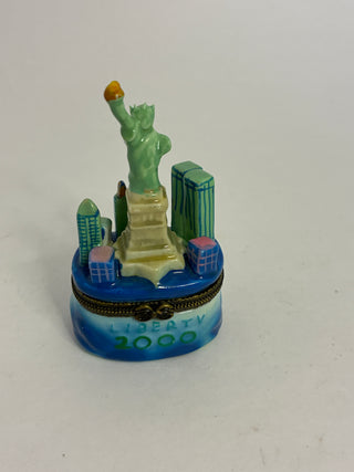 Pre-9/11 NYC Trinket Box, Twin Towers