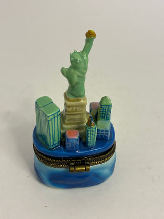 Pre-9/11 NYC Trinket Box, Twin Towers