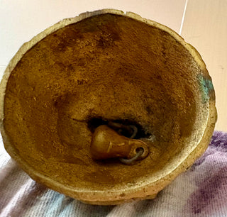 Small cast iron Bell "Lady" Great detail