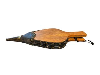 VTG Wood & Leather Fireplace Bellows