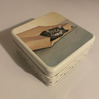 '82 Lowell Herrero 4" Cat Tin, Vandor Japan - SP
