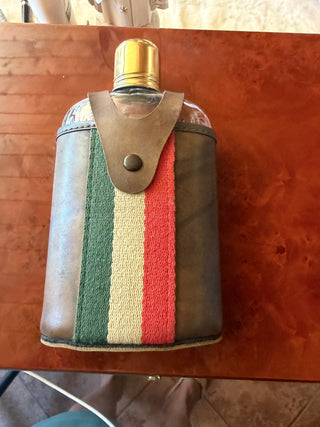 Vintage Glass Lugano Flask