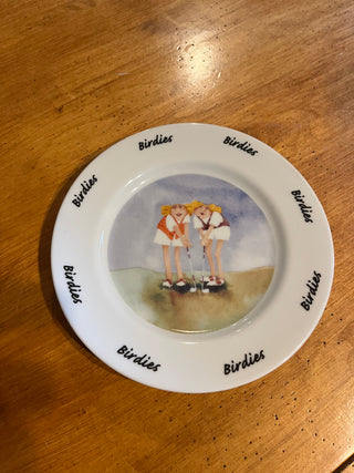 Erika Oller Birdies Golf Plate RSV