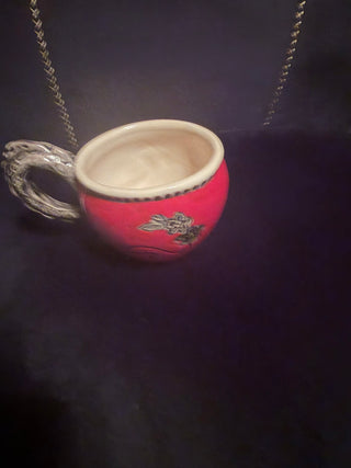 Clayworks Red Dragon tea cup. each VV