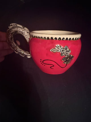 Clayworks Red Dragon tea cup. each VV