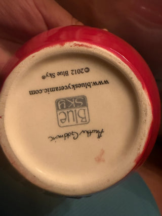 Clayworks Red Dragon tea cup. each VV