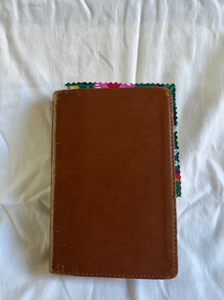 green dotted corner bookmark