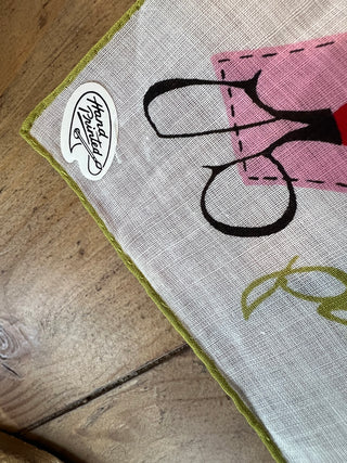 Collectible Vogue Patterns Handkerchief