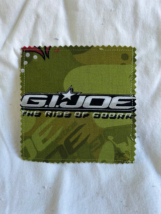 GI Joe handmade corner bookmark