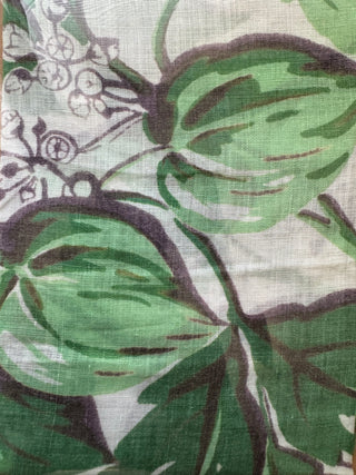 VTG Green Botanical Handkerchief - 14”