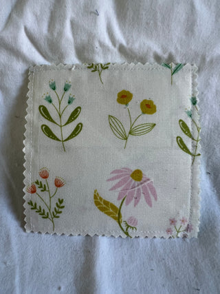 green dotted corner bookmark