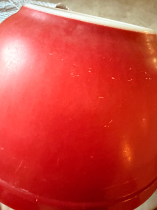 Vintage Pyrex Primary Red #402