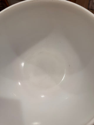 Vintage Pyrex True Opal White 403 Mixing Bowl