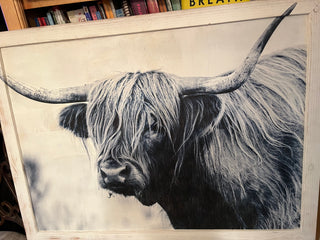 Highland Cow Custom Designed Wall Art. RSV