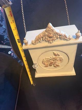 Shabby Chic Roses Inlay Cabinet  VV