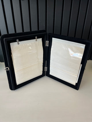 Vintage silver plate photo frame album