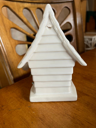 Vintage Birdhouse Wall Vase Planter