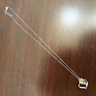Rose Heart Necklace