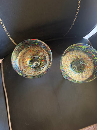 Confetti Rock Margarita Glass each 16 oz VV