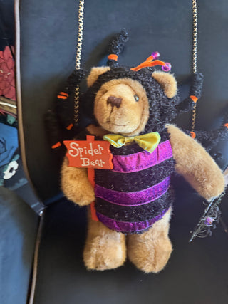 Teddy Bear in a Spider outfit approx 16" VV