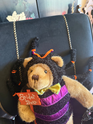 Teddy Bear in a Spider outfit approx 16" VV