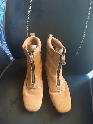 Cole Haan Brown Suede Leather Ankle Boot Size 8.5 VV