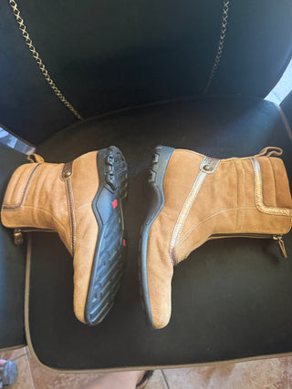 Cole Haan Brown Suede Leather Ankle Boot Size 8.5 VV