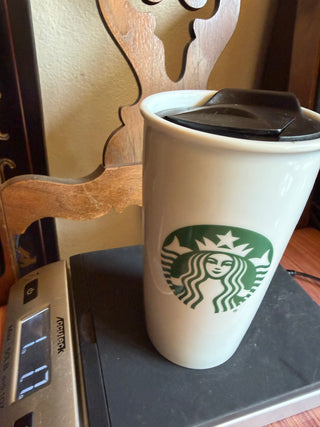 Starbucks 2016  White and Green  12 oz 2016 VV