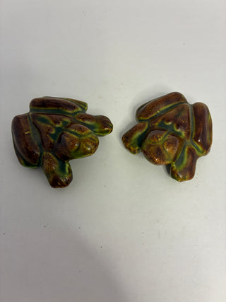 Erotic Frog Figurines — Matched Pair
