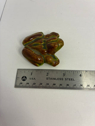 Erotic Frog Figurines — Matched Pair