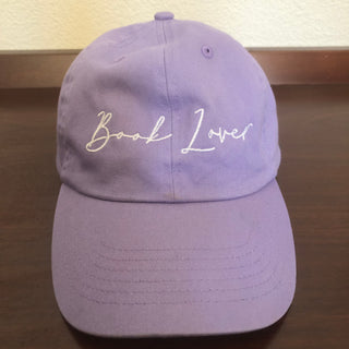 Book Lover Lavender Hat M