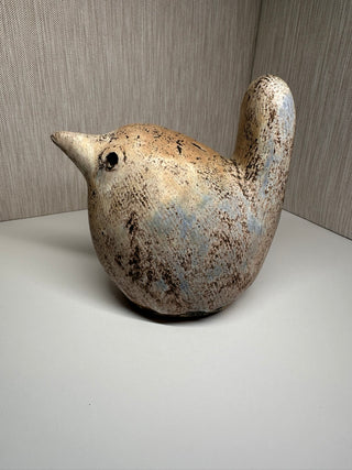 Rare McCarty Pottery Collectible Bird Figurine – Handcrafted Mississippi Delta Art