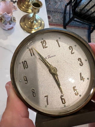 Brass Alarm Clock by Seth Thomas