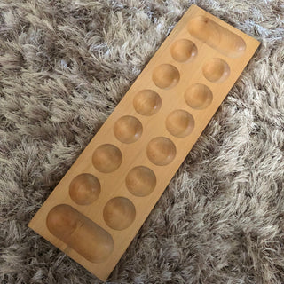 Wooden Mancala Board Game