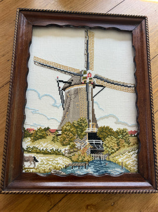 Windmill Counted Crosstitch