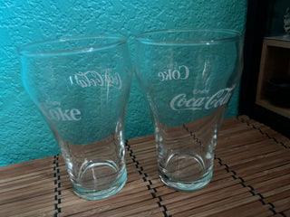 pair of Coke Glasses (1970-1980)