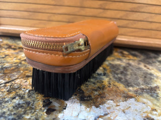 Vintage shoe shine valet/toiletry set