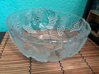 Walther Frosted Crystal Bowl (Germany)