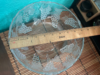Walther Frosted Crystal Bowl (Germany)