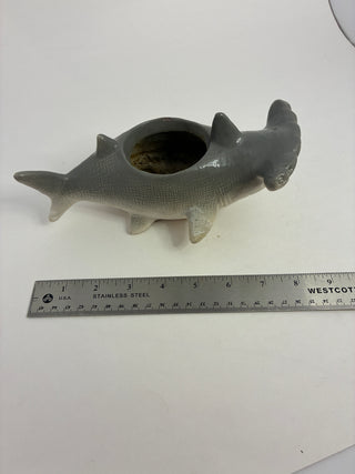 Ceramic Hammerhead Shark Planter/Vase