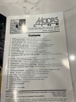Moors Railway Magazine 1996/97