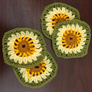 Sunflower Pair Crochet