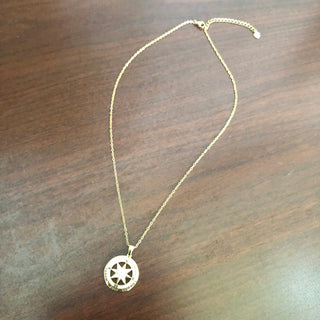 Follow Your Dreams Compass Necklace