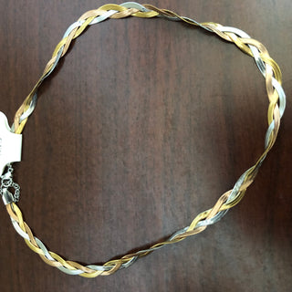 Tri-color Chain Necklace